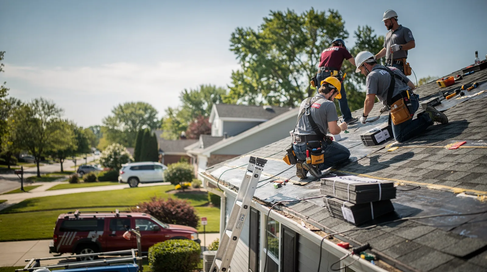 Roof Repair in Mendon, IL around you